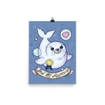 Seal Of Approval Art Print